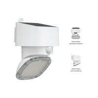 LED solare multifunzione/orientabile 2000lm IP65