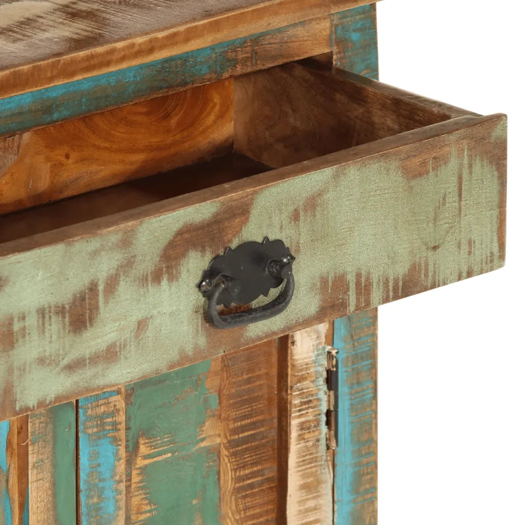 Credenza 55x30x180 cm in Legno Massello di Recupero 358884