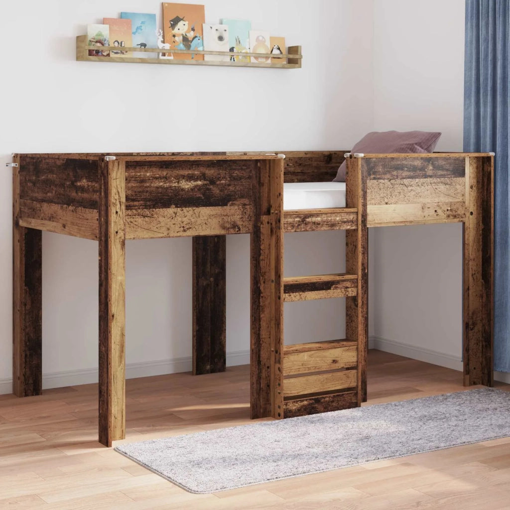 Letto a Castello per Bambini Legno vecchio 80 x 200 cm 3410489