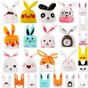Confezioni per caramelle da 60 pezzi - confezioni per animali - contenitori in EVA duraturo - dimensioni 13,5 x 22,5 cm