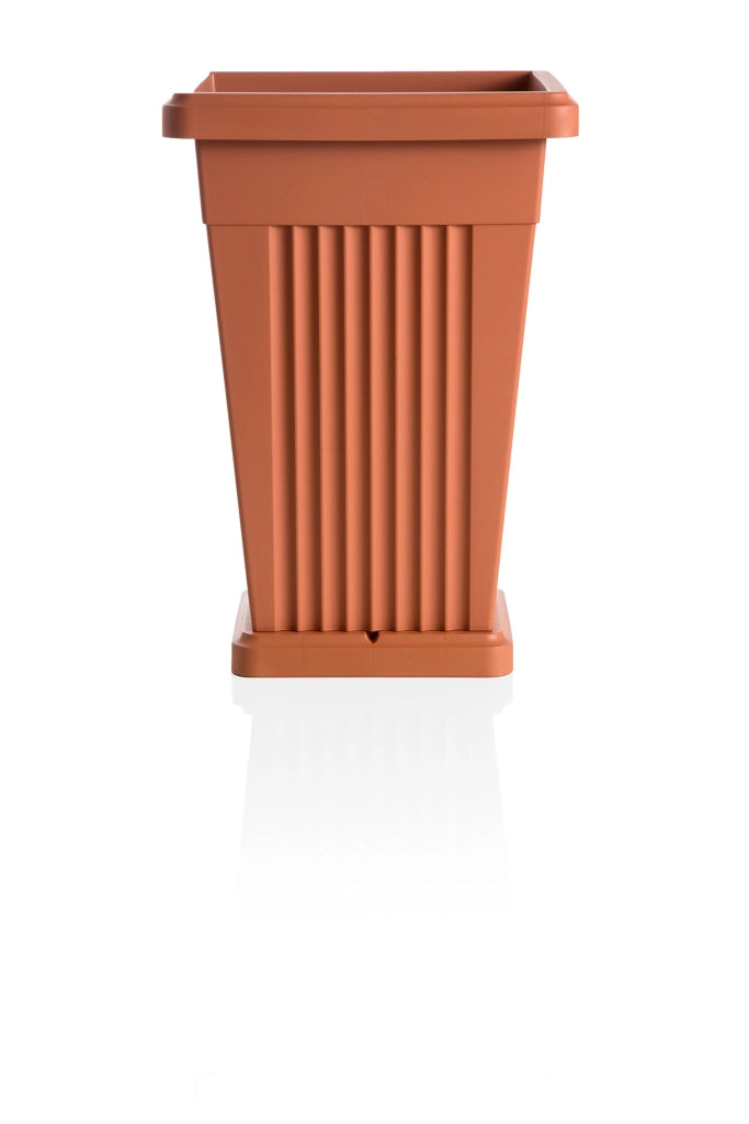 Vaso Bama Piramide 50 lt Terracotta 40 x 40 x 59 cm