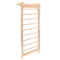 Toboli Spalliera svedese legno 220 cm max 150 kg Scala per ginnastica bambini adulti