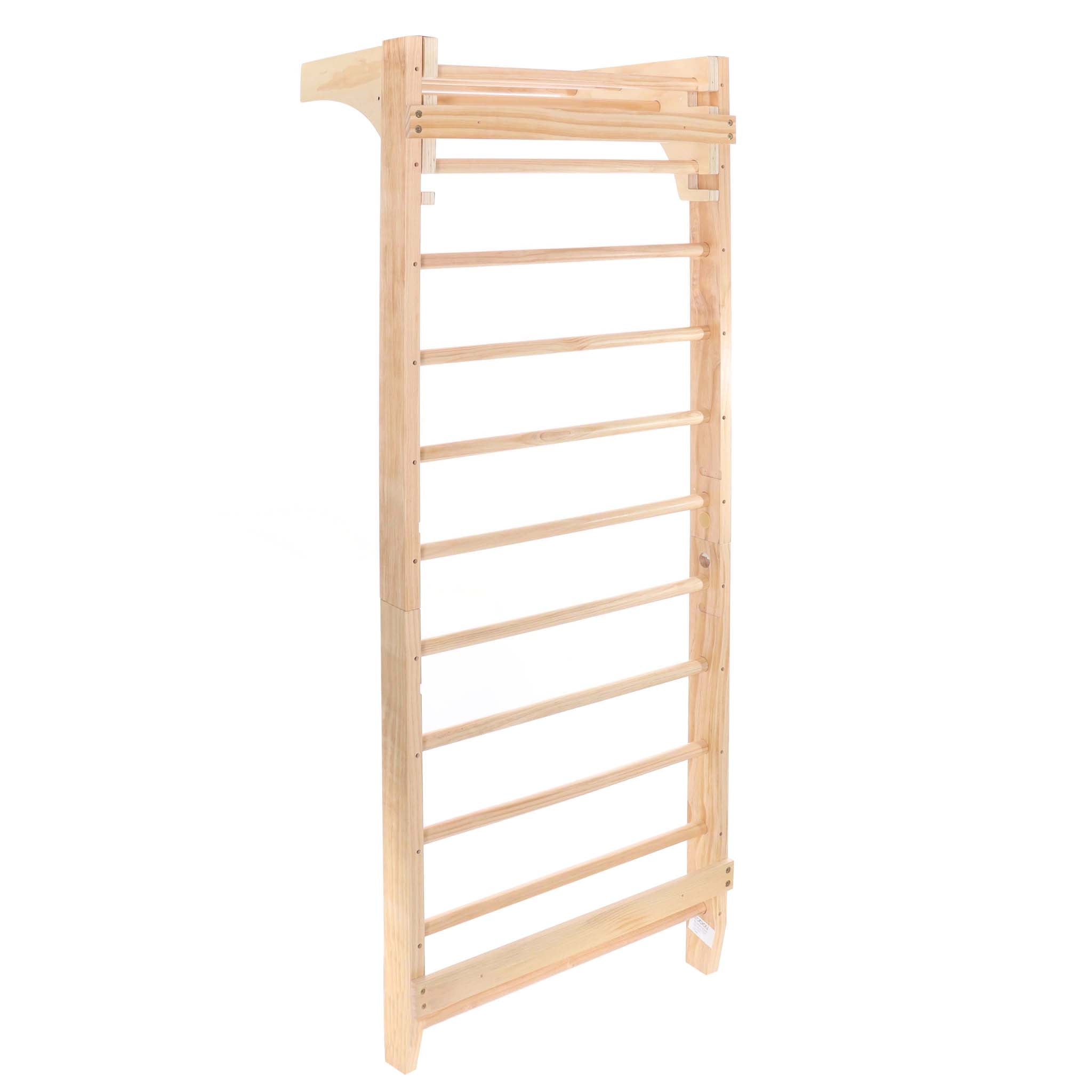 Toboli Spalliera svedese legno 220 cm max 150 kg Scala per ginnastica bambini adulti