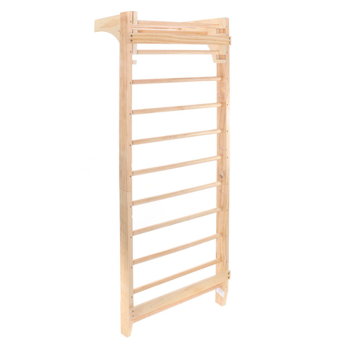 Toboli Spalliera svedese legno 220 cm max 150 kg Scala per ginnastica bambini adulti