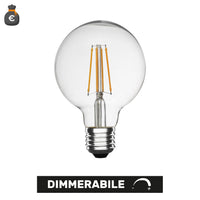 Lampadina a led Globo G95 Dimmerabile 10W 2700K E27