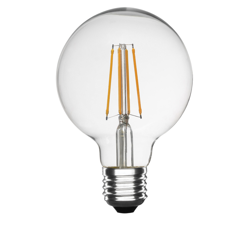 Lampadina a led Globo G125 Dimmerabile 10W 2700K E27