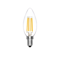 Lampadina a Led Oliva Dimmerabile 6W 2700K E14