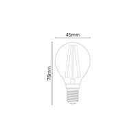 Lampadina a Led Mini Sfera Dimmerabile 6W 4000K E14