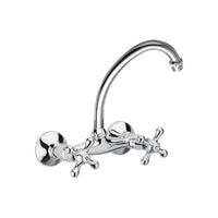 Rubinetto lavello a muro con canna superiore jota - serie liberty