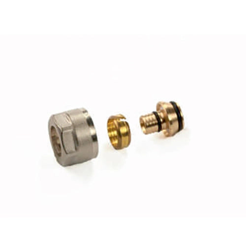 DADO NICHELATO OGIVA E INSERTO EUROCONO PER TUBO MULTISTRATO- 3/4EKx16 2.0- GF- pezzi 1