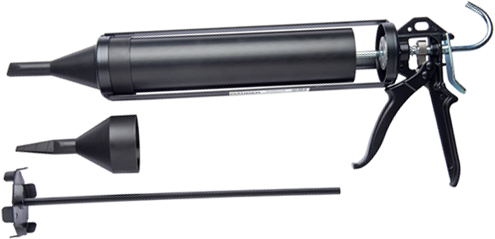 Pistola cilindrica per materiale sciolto maurer