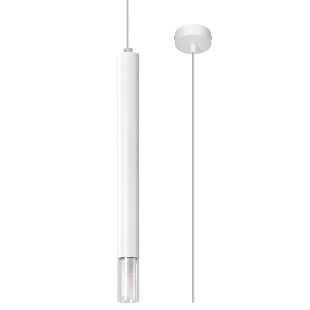 Lampada sospensione SULTAN 1 bianca G9 metallo Pure Lume
