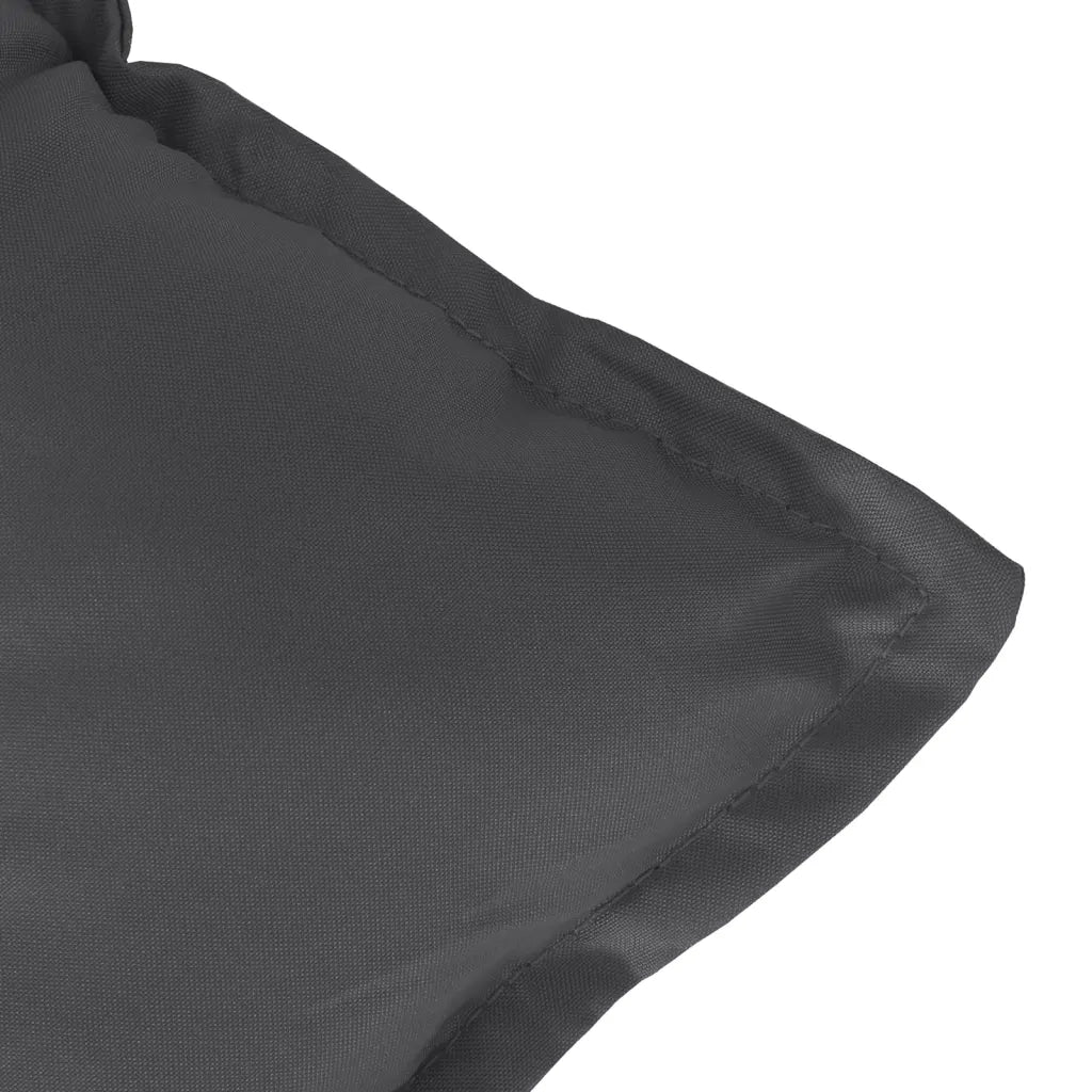 Cuscino Panca Giardino-Cuscini per panchina da esterno Antracite M¨¦lange 120x50x7 cm Tessuto