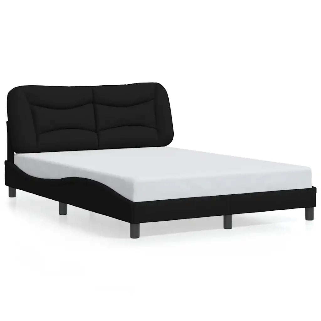 Giroletto senza Materasso Hvar Nero 120x200 cm Tessuto