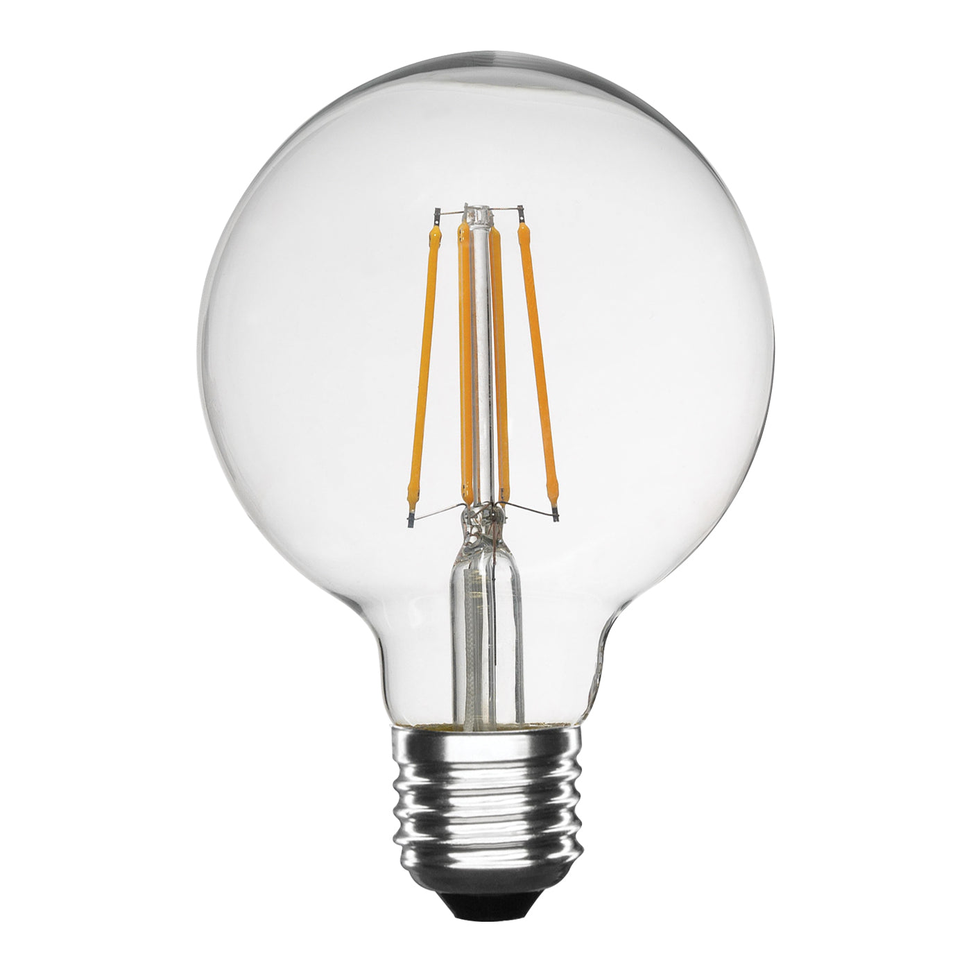 Lampadina a led globo trasparente a filamento 10W G125 1400lumen 3000K