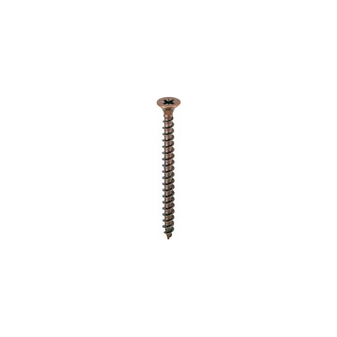 Hufirma viti per legno TSP bronzate, 3,5x25 mm, confezione da 500 pezzi, acciaio al carbonio, autofilettanti