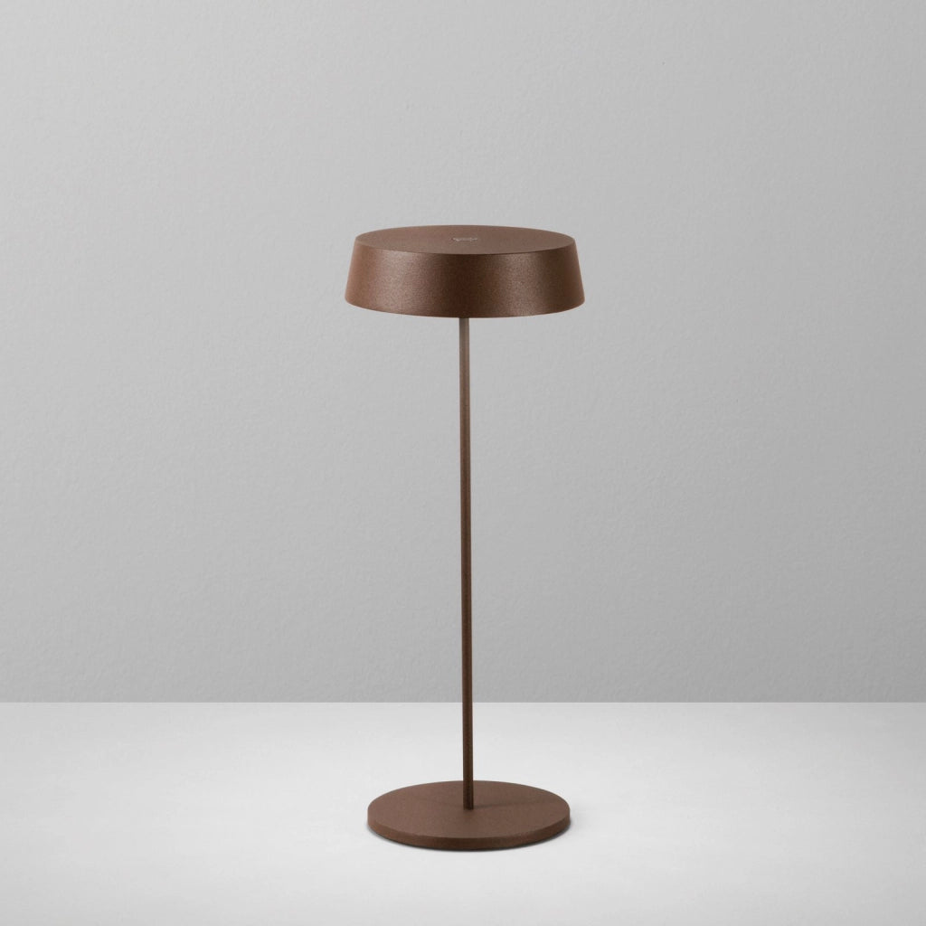 LAMPADA DA TAVOLO RICARICABILE LED COCKTAIL BRONZO 2,2W 192LM 3000K DIMMERABILE IP54 29,5X12X12CM