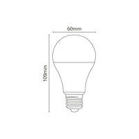 Lampadina classica a led 10W E27 12-24V 3000K