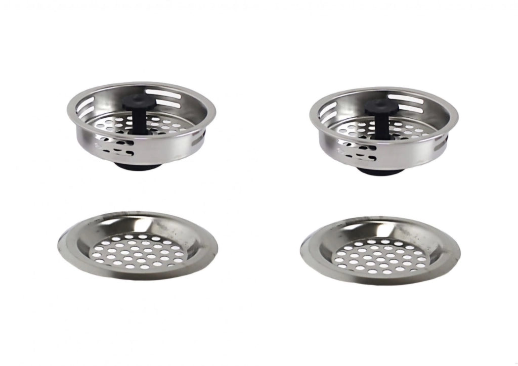 Set 4 Tappi per lavello da cucina 8.3cm con filtro di scarico per lavello 10400