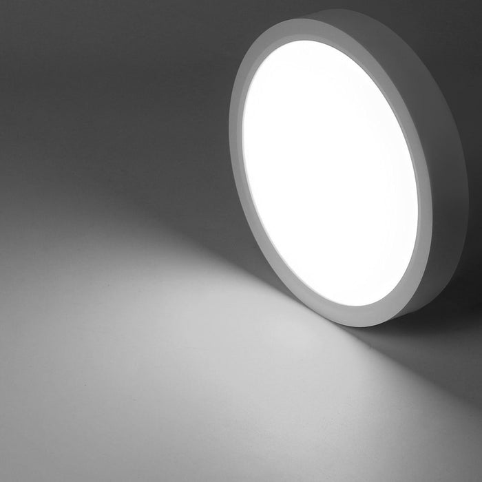 ZMH Lampada da soffitto plafoniera LED rotonda 23cm piatta per cucina corridoio