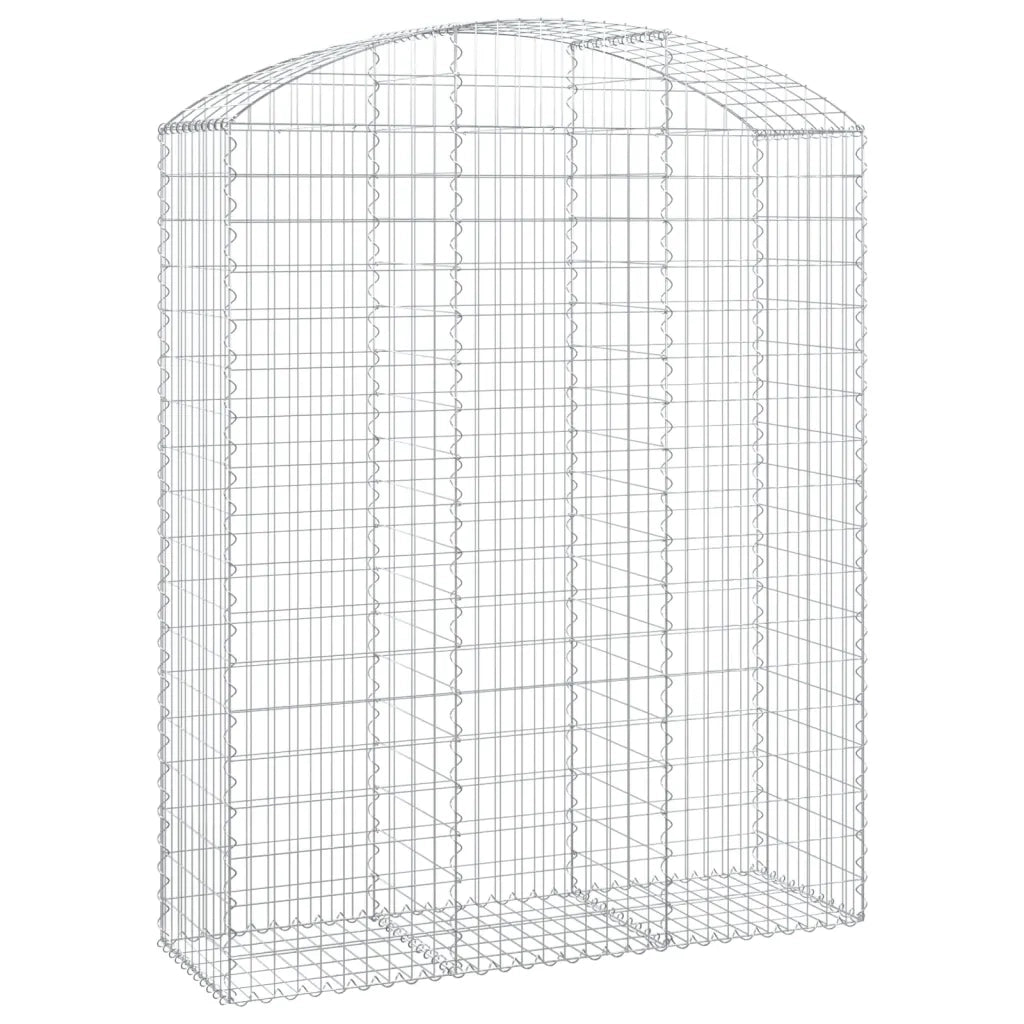 Cesto Gabbione ad Arco 150x50x180/200 cm Ferro Zincatocod mxl 81536