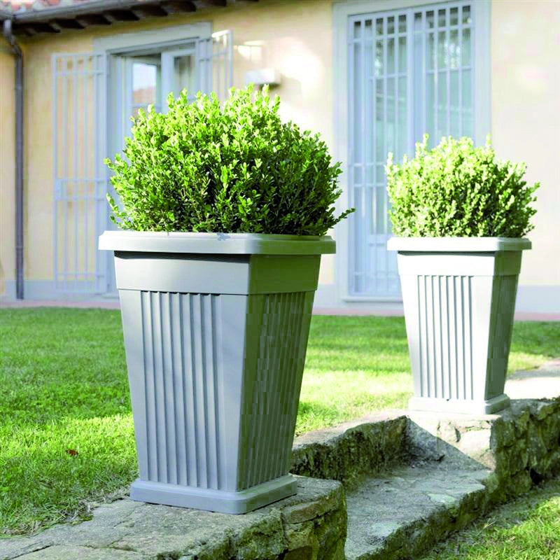 Bama VASO PIRAMIDE Col. Bianco cm. 40x40x59 h