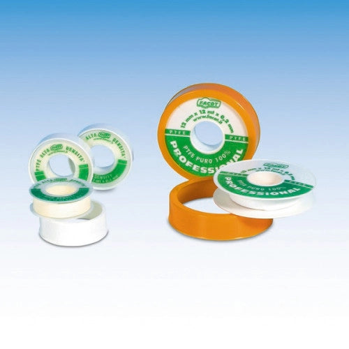 NASTRO PTFE PROFESSIONAL H 19mm X 15 m X 0,2mm - FACOT