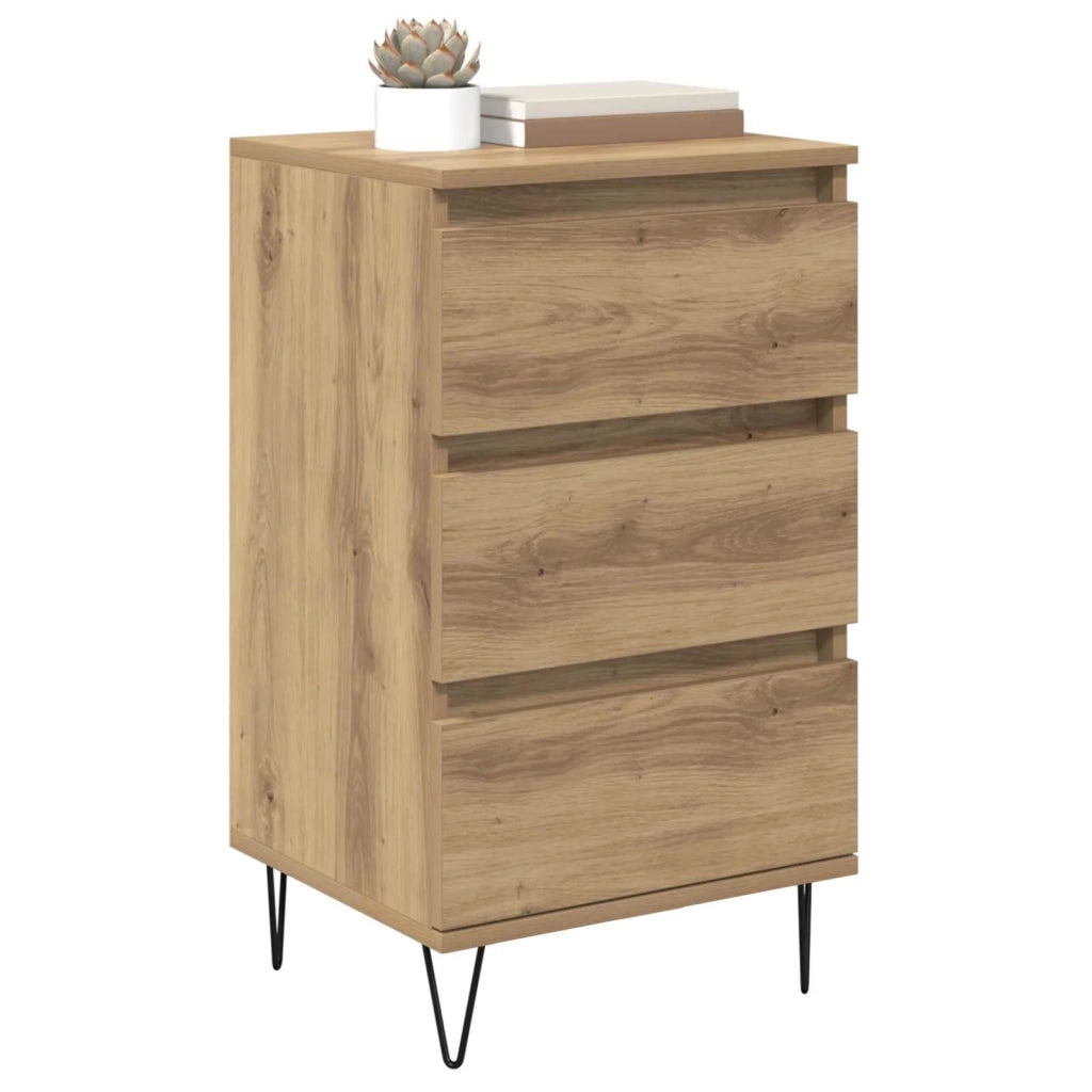 Credenza con cassetto Rovere artigianale 40 x 35 x 70 cm