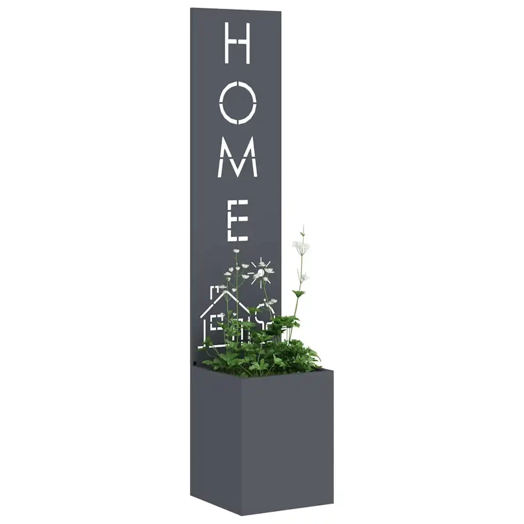 Schermo per privacy in giardino Antracite 32 x 32 x 150 cm CFW1657801