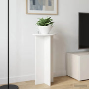 Supporto per piante 2 pcs Bianco Lucido 40 x 40 x 80 cm