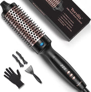 Borsetta termica per acconciature voluminose e styling – 38MM borsetta ionica calda con impostazioni di temperatura digitali