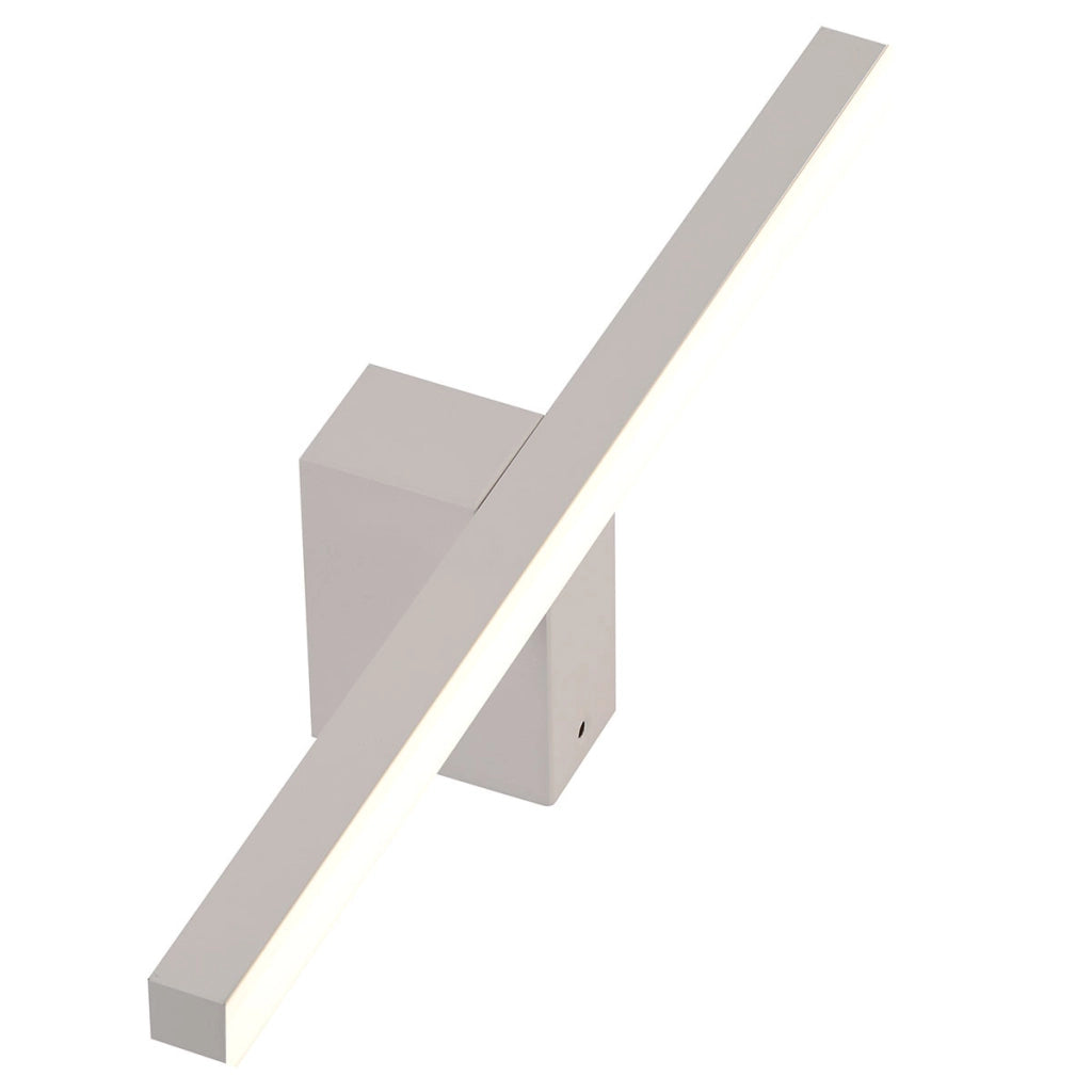 Applique bagno Nevada M bianca LED 12W IP44 4000K 1500lm