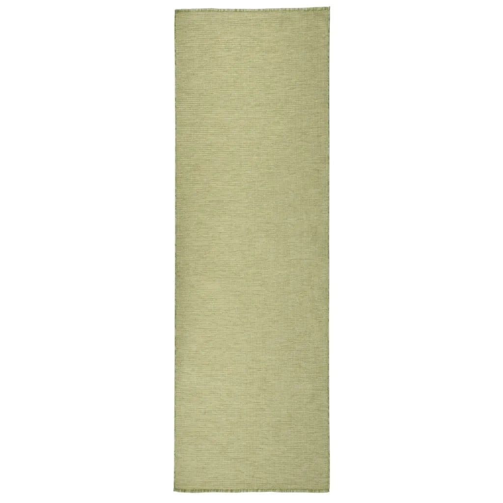 Tappeto da Esterni a Tessitura Piatta 80x250 cm Verde cod mxl 65349