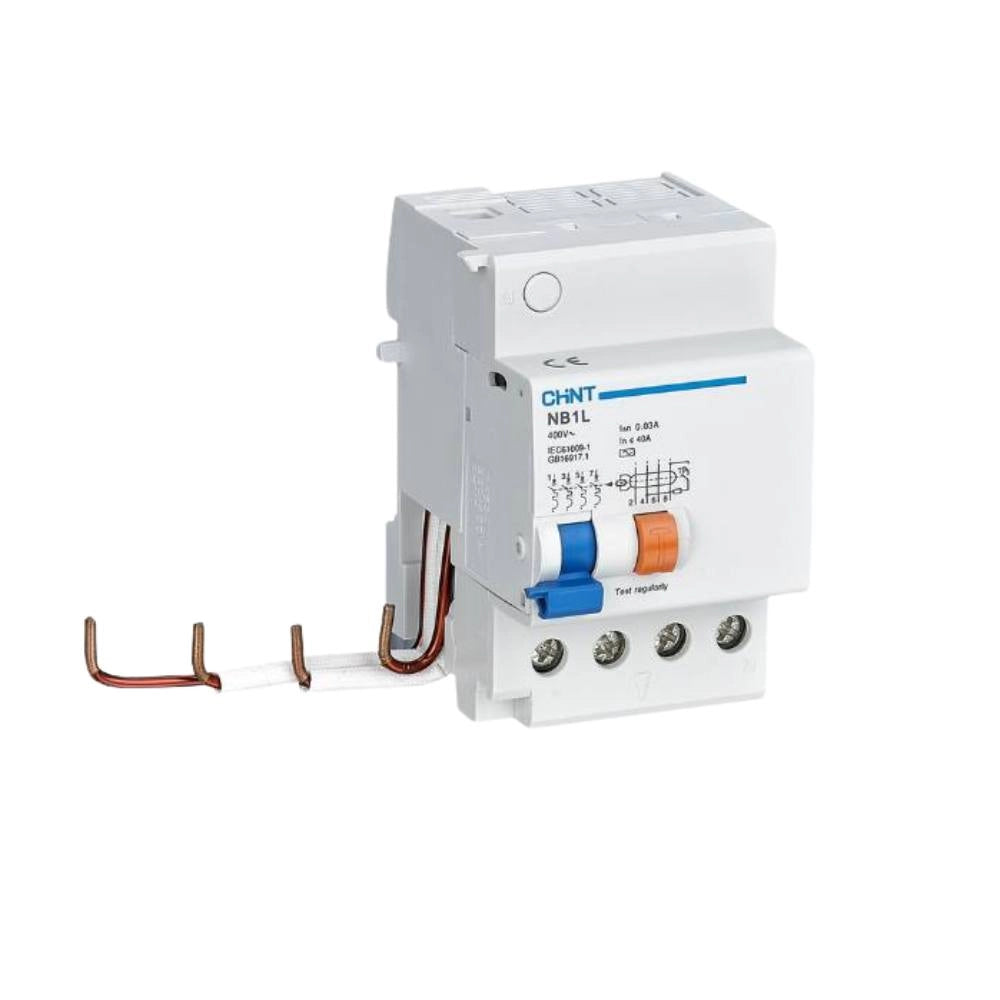 Chint blocco differenziale 4 poli 40a 300ma serie nb1l-40 per nb1-63 *** tipo di differenziale tipo a, confezione 1