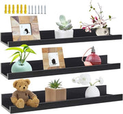 Shelf, pannelli, vassoio per erbe, decorazione moderna per parete, libreria,‎14 x 60 x 6,8 cm