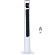 Ventilatore a colonna ¨C zephmum ¨C oscillante 70¡ã, timer 12h, telecomando, LED, 45W, bianco