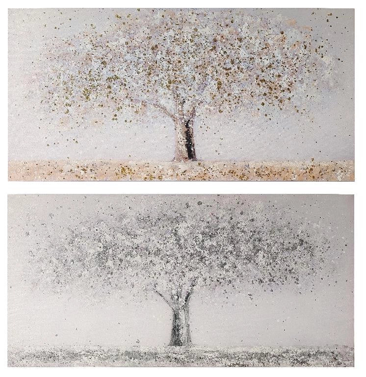 Quadro da Parete Decorativo Oleografia 80 x 40 cm 2 Colori