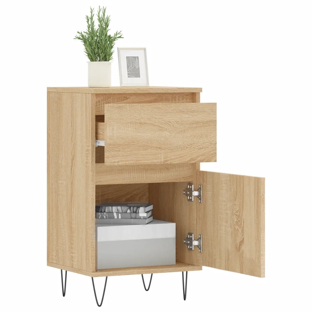 Credenza Rovere Sonoma 40x35x70 cm in Legno Multistrato 831154