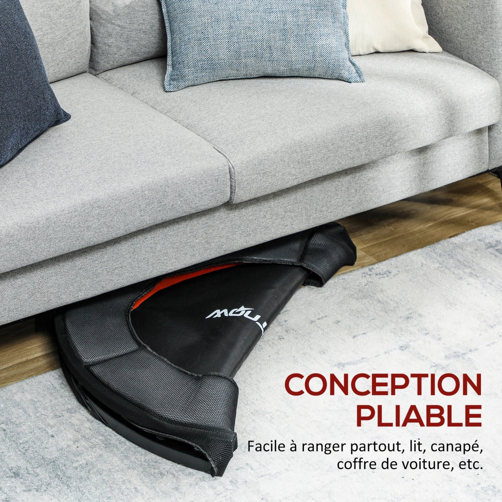 Tappeto elastico per fitness ¨C zephmum ¨C rosso, acciaio, ? 102 cm