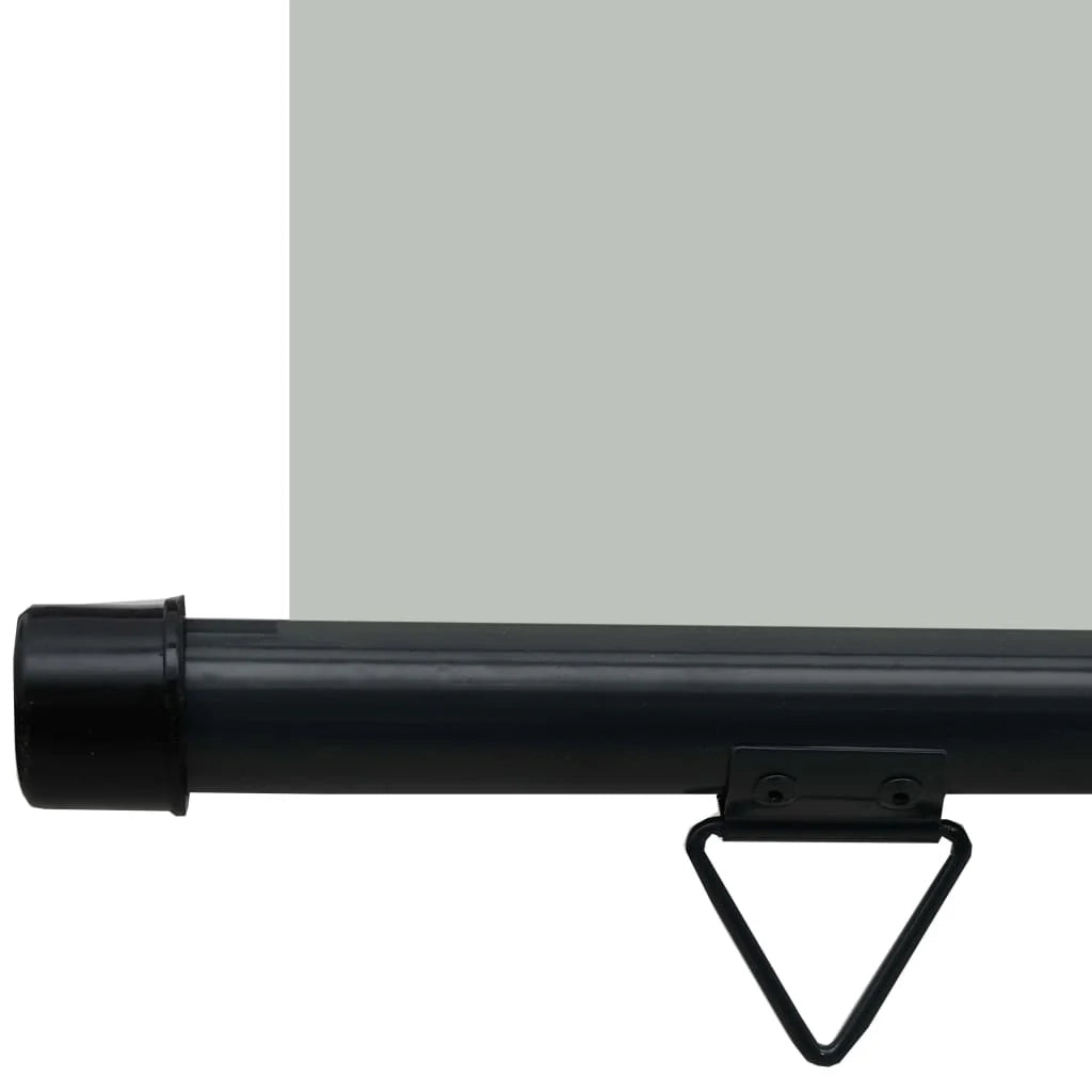 Tenda da sole laterale retrattile/schermo privacy per patio giardino terrazza balcone 60 x 250 cm grigio 02_0007034