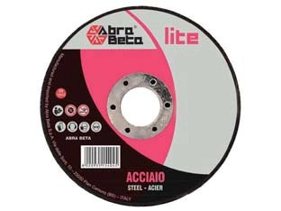 DISCO TAGLIO SOTTILE PER ACCIAIO- - ø mm.230x2,0 foro 22,2 da taglio per acciaio - 1 pezzi ABRABETA
