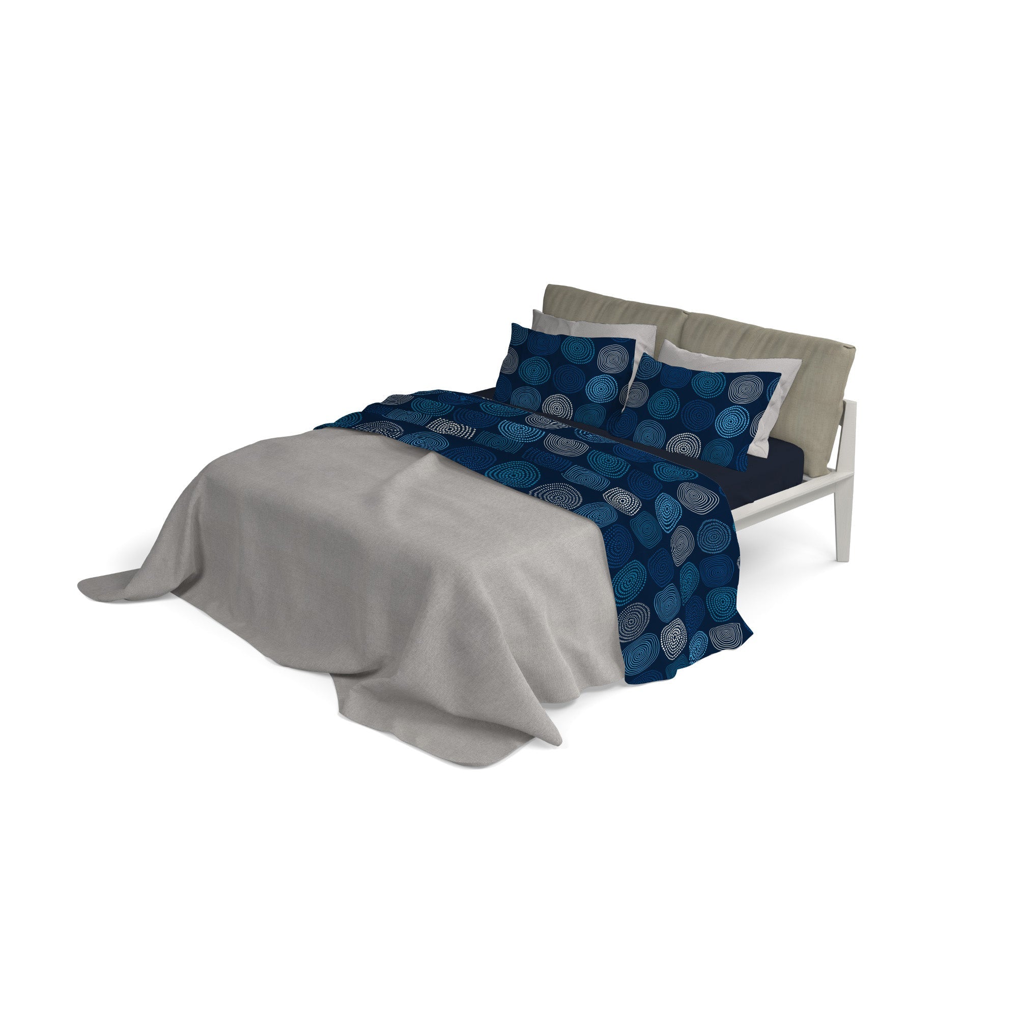 Set lenzuola Singolo stampa sopra Sotto e Federe Ipnotic Singolo