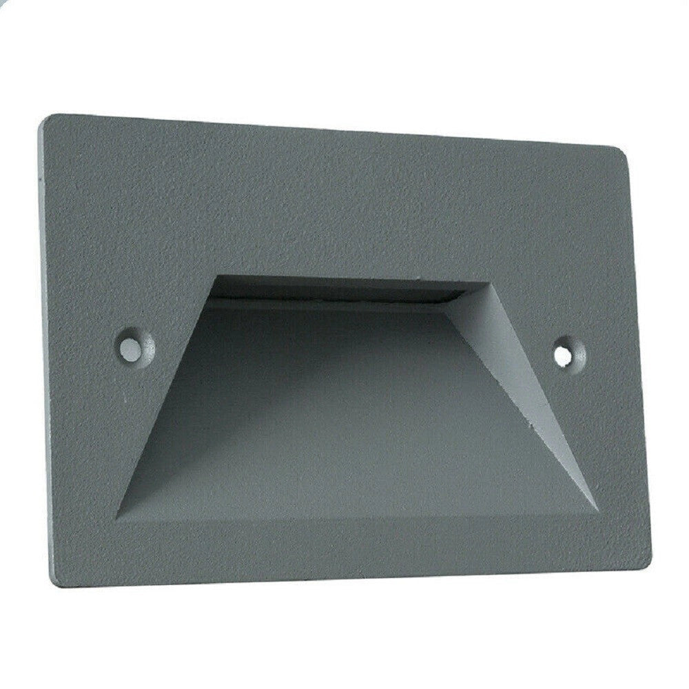 Trade Shop - Segnapasso A Led 3 W Faretto Per Cassetta 503 Luce Bianca Fredda Calda Naturale - -bianco Caldo      -