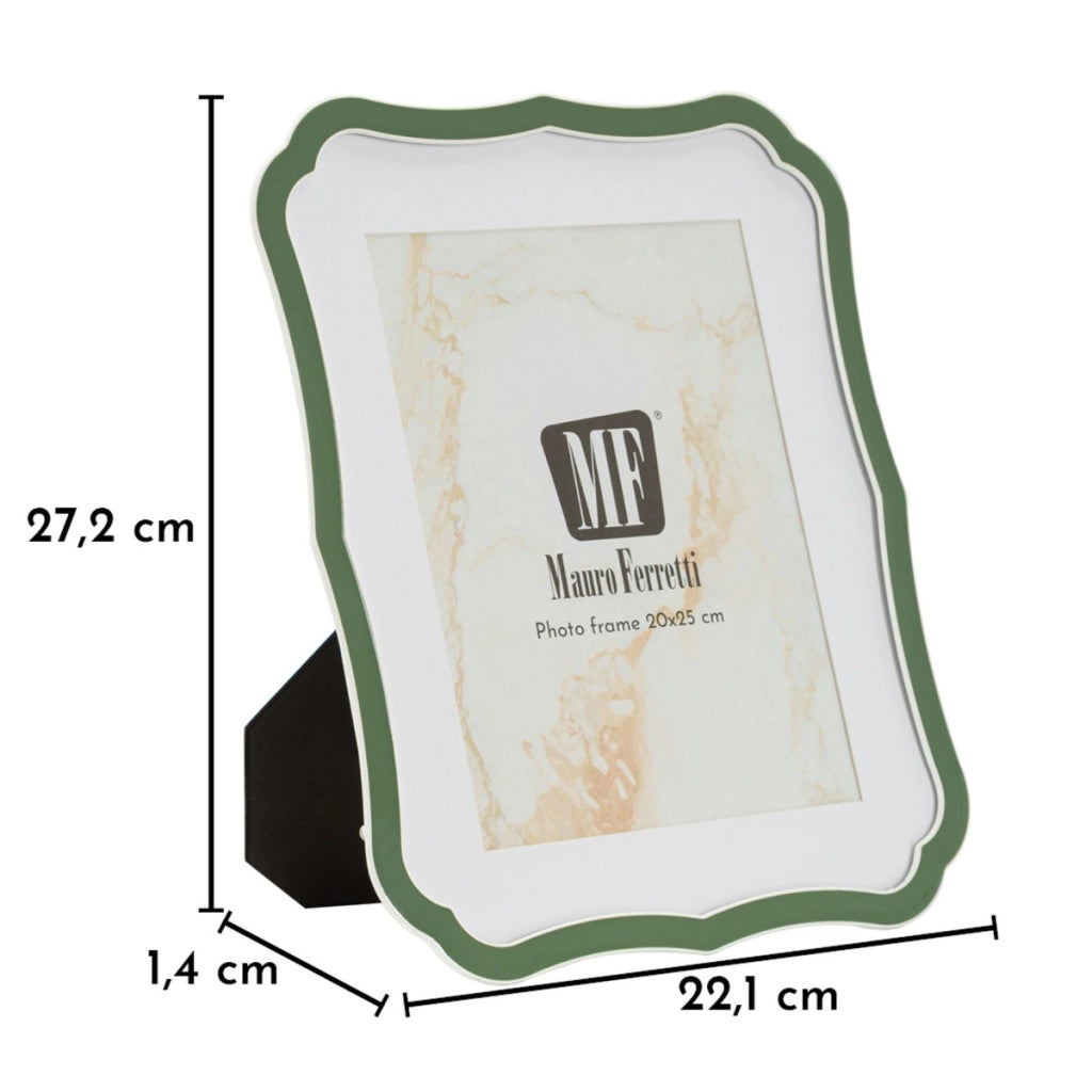 Portafoto VKH1008, Verde, Metallo, 22,1x1,4x27,2 cm