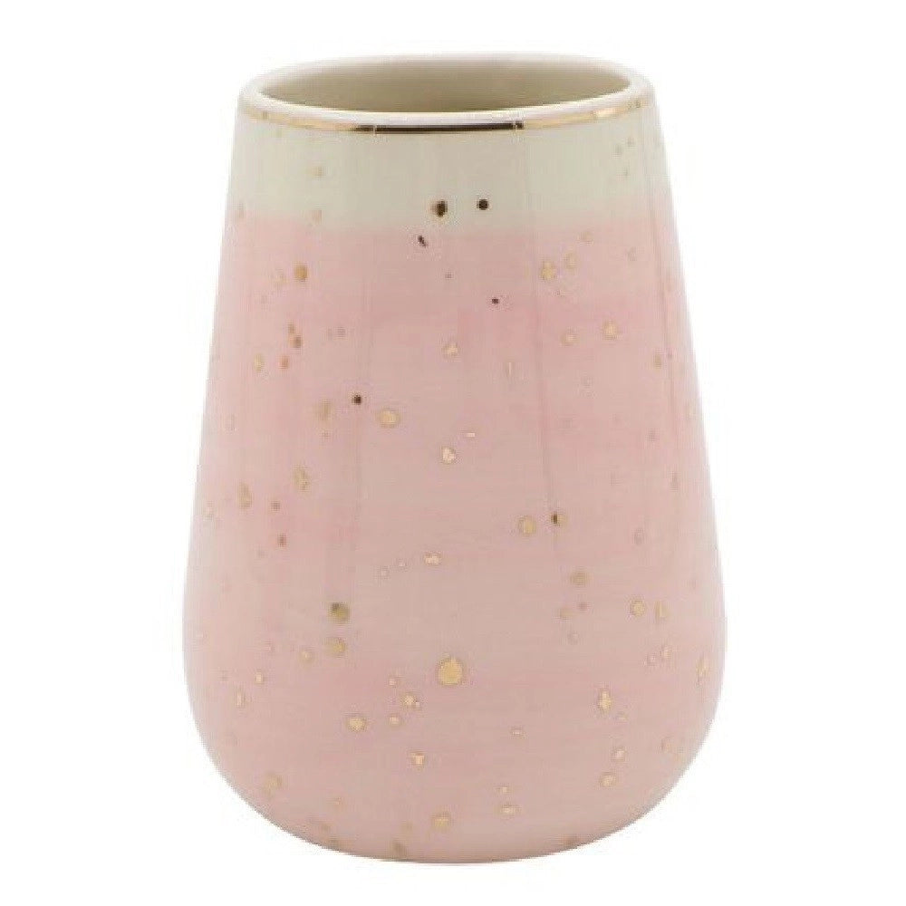 Trade Shop - Bicchiere Porta Spazzolini Dentifricio 8.5 X 11.4cm Accessori Arredo Bagno 79970 -