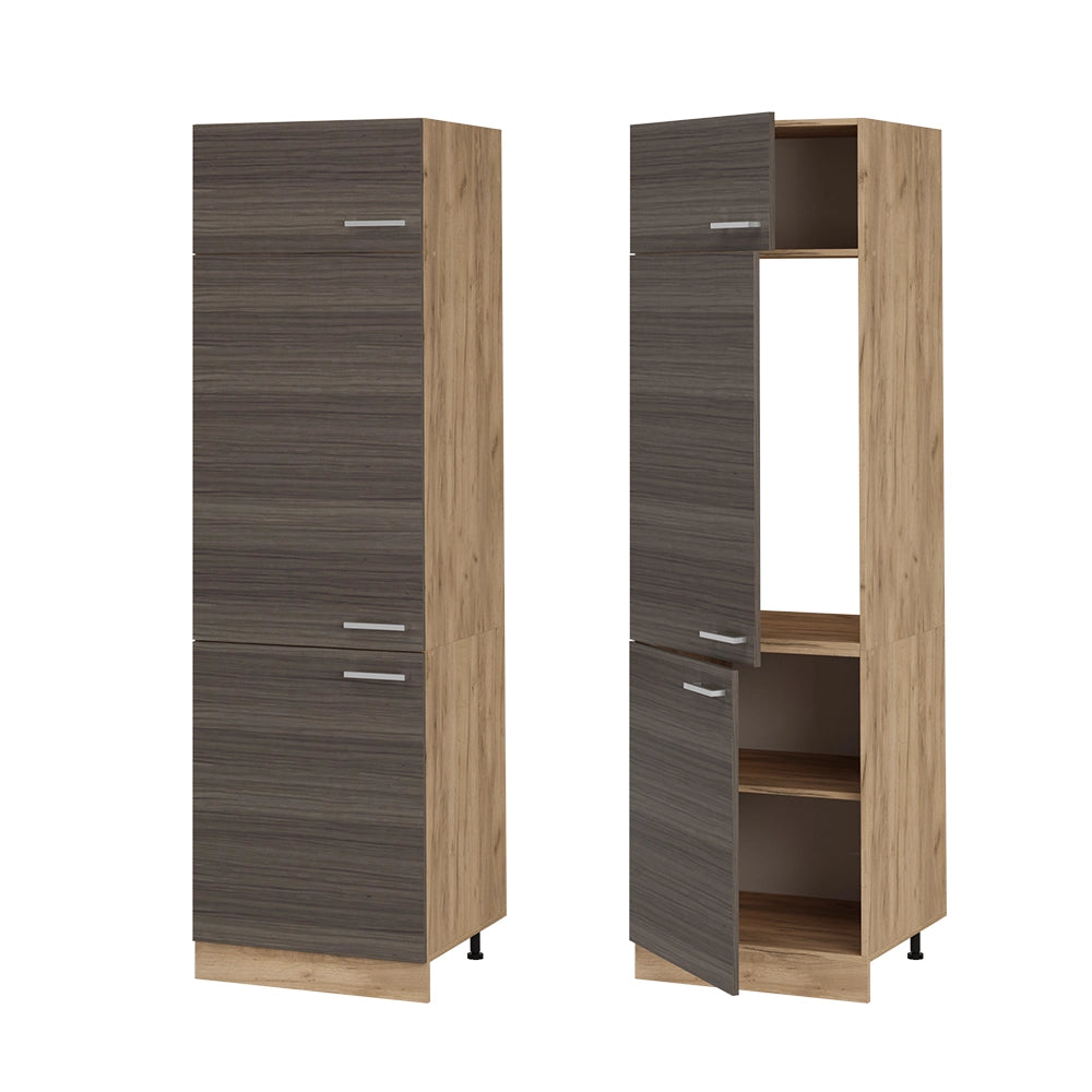 Vicco Armadio frigorifero Grigio nobile 60 cm