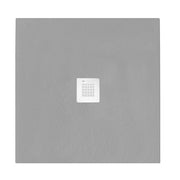 Piatto doccia Serenity Quadrato Grigio 7037 - 90x90 cm