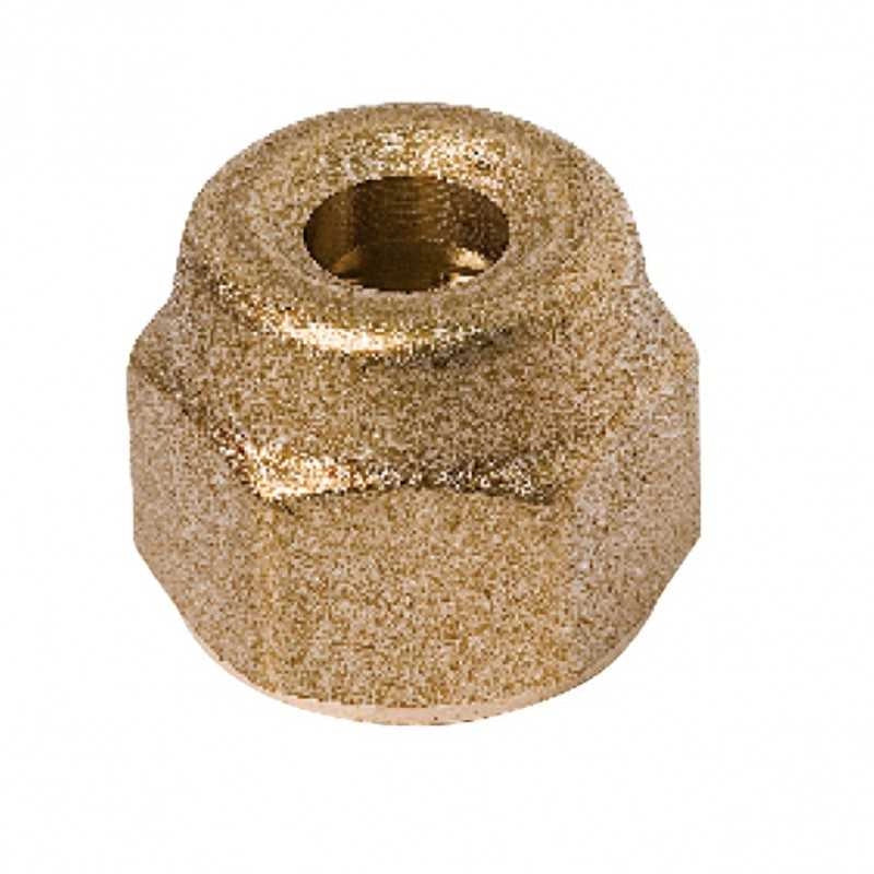 BOCCHETTONE RIDOTTO PER NIPLEX TUBO RAME Filetto 1/2 foro 3/8 CLIMATIZZATORE - UNIVERSALE