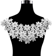 Decorazione per Costumi - Applicazione di Cappuccio - Larghezza 45 cm - Fatto di Polyester di Alta Qualità - Decorazione per Abito da Sposa