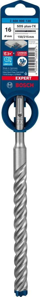 2608900130 - PUNTA BOSCH SDS PLUS 4 TAGLIENTI D.16mm X 150mm X 215mm